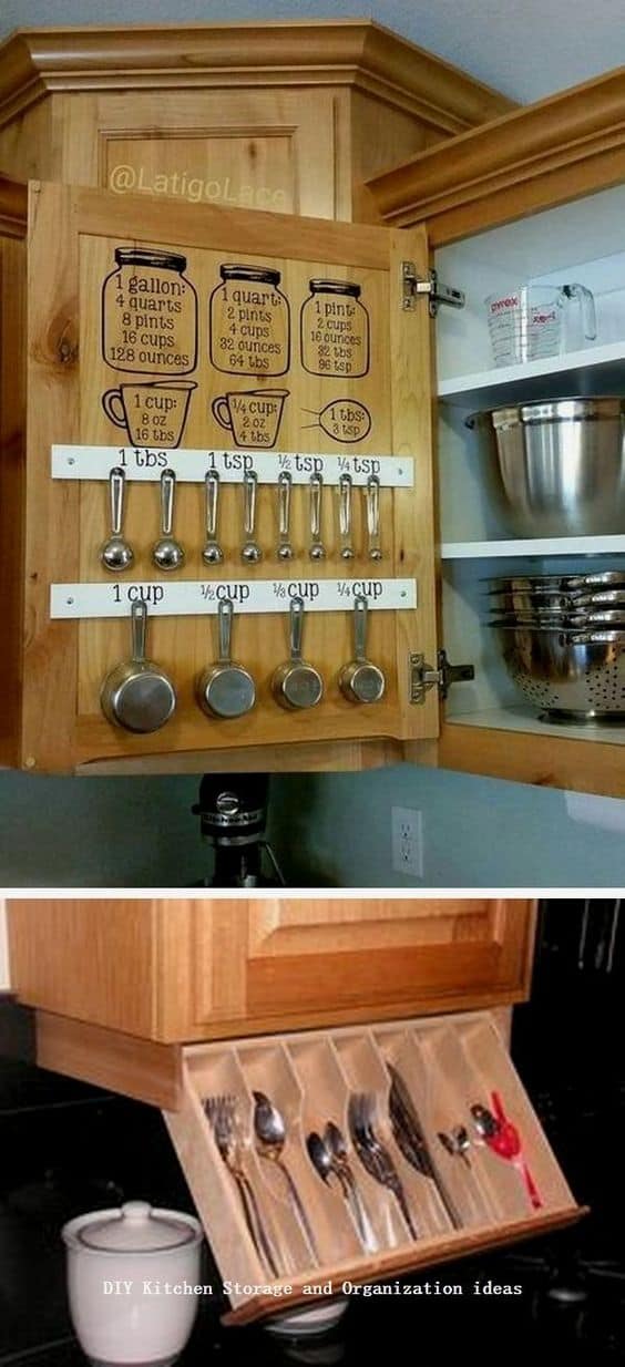 10 Diy Storage Kitchen-diy Home & Do It Yourself Projects