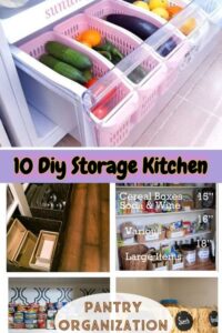 10 Diy Storage Kitchen-diy Home & Do It Yourself Projects