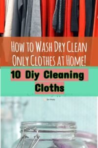 10 Diy Cleaning Cloths-diy Tutorials To Do At Home