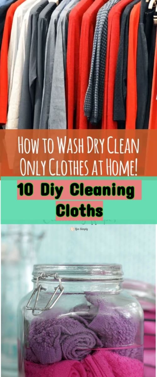 10 Diy Cleaning Cloths-diy Tutorials To Do At Home