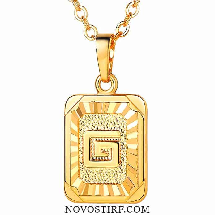 Amazing 15 Monogram Necklaces Collection